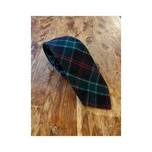 Vintage Pendleton Plaid Wool Tie